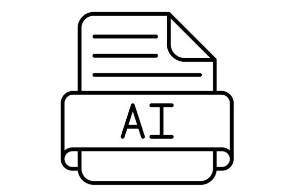 Ai File Outline Icon: Your Go-To Vector Toolkit for Any Project