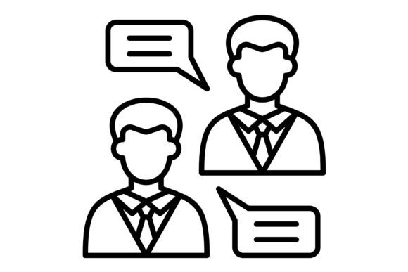 The Chatting Outline Icon: A Modern Visual Language for Digital Connection