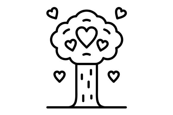 Tree Outline Icon: A Versatile Design Asset for Modern Projects